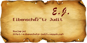 Eibenschütz Judit névjegykártya