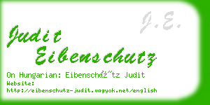 judit eibenschutz business card